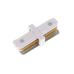 З'єднувач Brille для шинопроводу прямий HD-24S WH