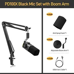 Мікрофон Maono PD100XS Black (G-000004384) - мініатюра 6