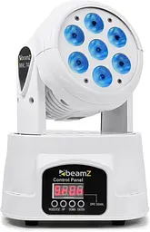 Світломузика Auna MHL74 Mini Moving Head 7X Beamz 4в1 LED 10 W (150.519) - мініатюра 2