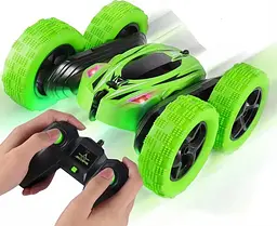 Машинка перевертень всюдихід трюкова на радіокеруванні Ydjia Stunt Car D828 Green - мініатюра 6