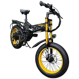Електровелосипед Volto Lankeleisi X3000 Plus 1000W 18Ah фетбайк алюмінієвий жовтий - мініатюра 2
