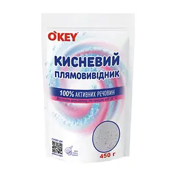 Средство для удаления пятен O'KEY Кислородный 100% 450 г (4820049384321)