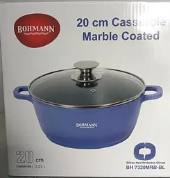 Каструля Bohmann BH 7320 MRB-BL 20см 2.2л - мініатюра 6
