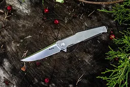 Ніж cкладний Ruike P108-SF, Сріблястий - мініатюра 6