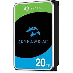 Накопичувач HDD - жорсткий диск Seagate SkyHawk AI Surveillance 7200rpm 256MB SATA 20.0TB (ST20000VE002) - мініатюра 2