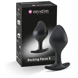 Силіконова анальна пробка Mystim Rocking Force S для електростимулятора діаметр 3.7 см - мініатюра 6