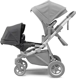 Прогулянкове крісло Thule Sleek Sibling Seat Shadow Grey (TH 11000202) - мініатюра 3