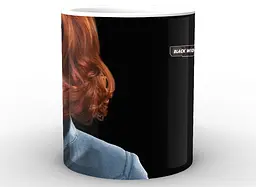 Кружка GeekLand Чорна вдова Black Widow Чорна Вдова на чорному тлі BW.02.004 - мініатюра 2