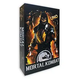 Настільна гра "Mortal Kombat UNO" PLR-0022 українською мовою