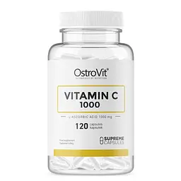 Вітаміни та мінерали Vitamin C 1000 mg, 120 капсул OstroVit vit0001122
