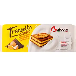 Міні бісквіти Balconi Trancetto cacao 280 г