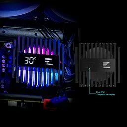 СВО Zalman ALPHA 24 Black (ALPHA2A24BLACK) - мініатюра 9