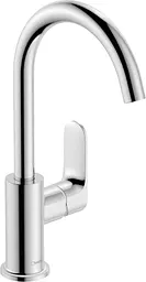 Змішувач для умивальника Hansgrohe Rebris S з донним клапаном та поворотним виливом chrome 72536000