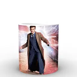 Кухоль GeekLand Doctor Who Десятий DW.02.055 330 мл білий - мініатюра 2