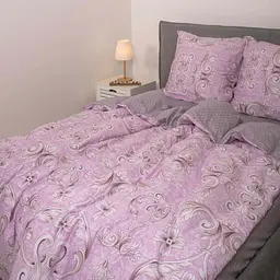Постільна білизна сімейна Viluta Сатин Twill 632-S 210х143х2 см - мініатюра 7
