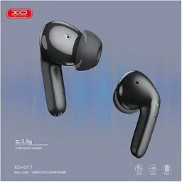 Бездротові навушники XO G17 Avatar Dual Mic Bluetooth стерео гарнітура чорна 6920680845545 - мініатюра 5