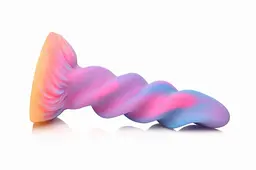Фентезійний фалоімітатор Creature Cocks Glow-in-the-Dark Unicorn Dildo Creature Cocks SX2205 101112 - мініатюра 3