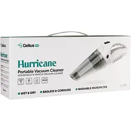Пилосос бездротовий автомобільний Gelius Portable Vacuum Cleaner GP-VC001 Hurricane - мініатюра 4