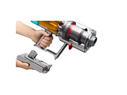 Вертикальний і ручний пилосос Dyson V12s Detect Slim Submarine 2 в 1 Yellow/Nickel (485350-01) - мініатюра 2