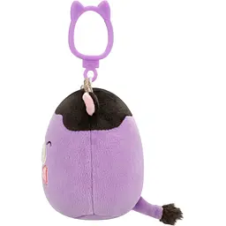 М'яка іграшка на кліпсі Squishmallows Корівка Олексі 9 см (SQCP00463) - мініатюра 5