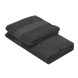 Рушник махровий Ardesto SuperSoft 70х140 см 100% бавовна темно-сірий (ART2270MCP)  - мініатюра 4