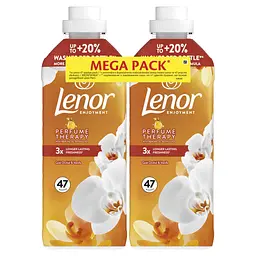 Кондиціонер для білизни Lenor Золота орхідея та ваніль 2 х 987 мл (8700216880770) - мініатюра 1
