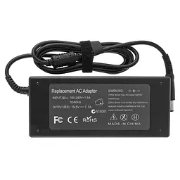 Блок живлення для ноутбука Dell 19.5V 7.7A 150W 7.4*5.0-PIN 3 hole (Replacement AC Adapter) чорний (без кабелю!) - мініатюра 2
