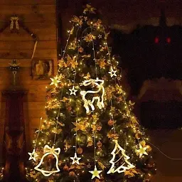 Гірлянда кімнатна штора Sun Lamp бахрома Cristmas 138 led 2.5 м ширина