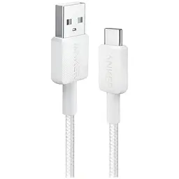 Кабель Anker 322 USB-A - USB-C, 1.8м, White (A81H6H21) - мініатюра 3