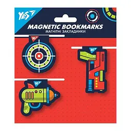Закладки магнитные YES Blaster, 3шт. 707729 (0) - мініатюра 1