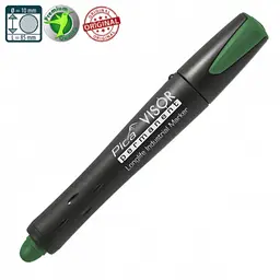 Сухий промисловий маркер PICA VISOR permanent Longlife Industrial Marker 990/36, зелений