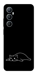 TPU чохол Demsky Lazy cat для Realme C65 4G