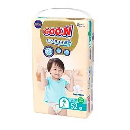 Підгузки на липучках Goo.N Premium Soft 4 (9-14 кг), 52 шт. - мініатюра 2