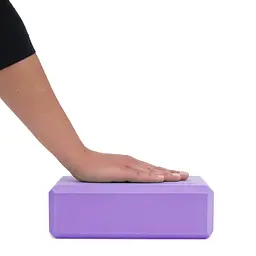 Блок для йоги Cornix EVA 22.8 x 15.2 x 7.6 см XR-0101 Purple - мініатюра 2