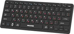 Клавіатура бездротова Maxxter KBW-C01B-UA Black - мініатюра 2