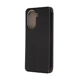 Чехол-книжка для Xiaomi Redmi A5 4G (GL) Poco C71 4G, G-Case, черный, кожаный чехол-книжка из экокожи (PU) и TPU, с магнитом, с подставкой и вместительным кардхолдером, противоударный, защита всего корпуса, ArmorStandart (ARM84708) - мініатюра 2