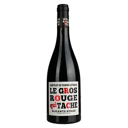 Вино Le Gros Rouge Qui Tache Castelet De Canon Leveque 2021 IGP Pays D'Oc, красное, сухое, 0,75 л