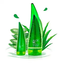 Заспокійливий і зволожуючий корейський гель Holika Holika з Алое 99%, 55 мл - мініатюра 3