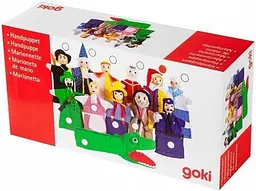 М'яка іграшка на руку Goki Клоун 27 см (51999G) - мініатюра 4