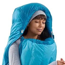 Спальник Sea To Summit Trek Women's -9C/15F Regular Blue Atoll R правий (1033-STS ASL041171-330203) - мініатюра 4