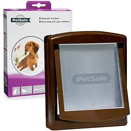 PetSafe Staywell Original Петсейф Стейвел Оригинал дверці для котів і собак до 7 кг коричневий 236Х198мм