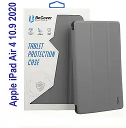 Чохол до планшета BeCover Soft Edge Pencil mount Apple iPad Air 4 10.9 2020/2021 Gray (706820)
