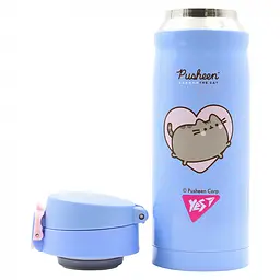 Термос Yes Pusheen 350 мл блакитний (708331) - мініатюра 2