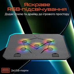 Подставка для ноутбука Meetion MT-CP3030-A (MT-CP3030-A) - миниатюра 5