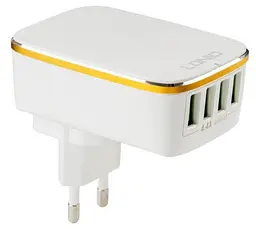 Зарядний адаптер Ldnio A4404 4USB 4.4A блок живлення