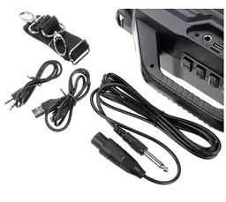 Бездротова Bluetooth колонка XO F32 з мікрофоном, Black - мініатюра 7