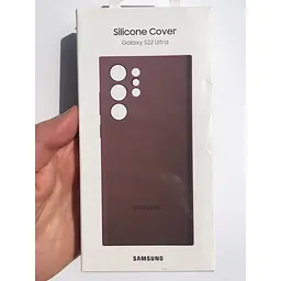 Оригінальгій силіконовий чохол Silicone Cover для Samsung Galaxy S22 Ultra (S908) Lavender EF-PS908TVEGRU - мініатюра 3