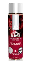 Лубрикант JO System H2O Cherry Burst - на водній основі зі смаком вишні, 120 мл