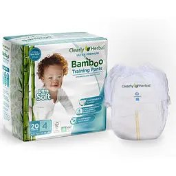 Подгузники Clearly Herbal Bamboo, розмір 4 (9-15 кг), 20 шт. (1124)