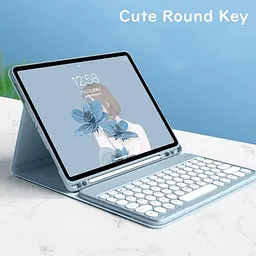 Чохол для клавіатури для iPad Air 13 дюймів (M3/M2)/ iPad Pro 12,9 дюйма 6-го/5-го/4-го/3-го покоління Кольорова клавіатура - мініатюра 3
